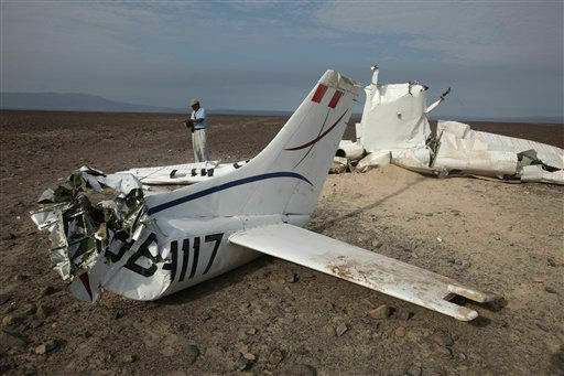 Самолет с туристами рухнул на загадочные линии Наска