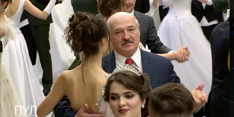 А. Лукашенко на баллу