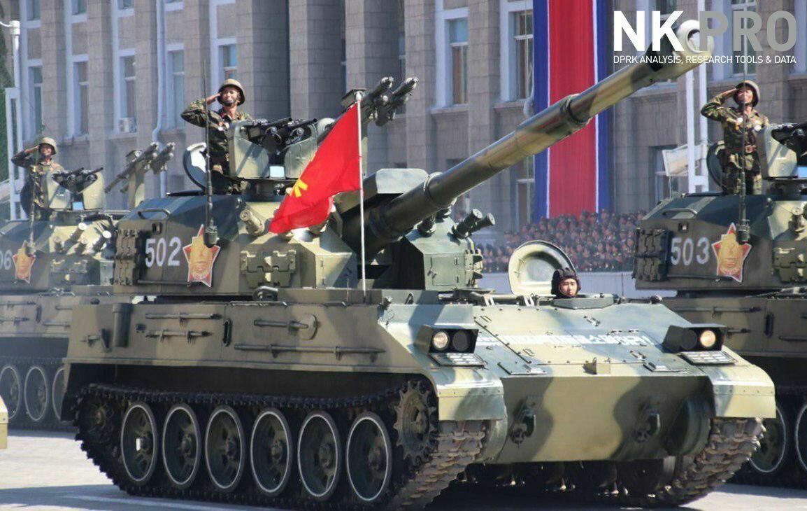 На военном параде в Пхеньяне уже не было баллистических ракет