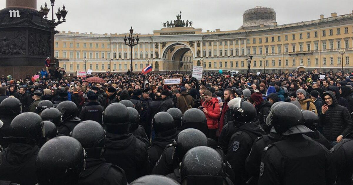 Петербург становится колыбелью протестов в России