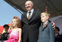 Лукашенко думает, что его сын вырастет хорошим человеком