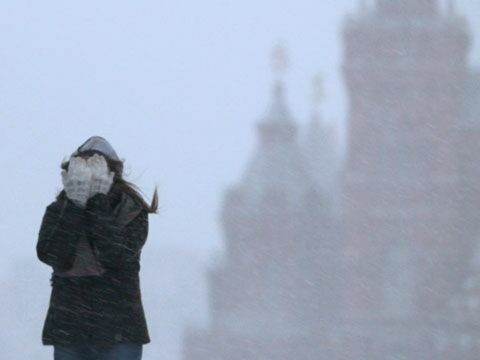 На Москву наступают аномальные морозы до минус 35 градусов