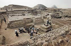 В Египте раскопали древнюю пирамиду