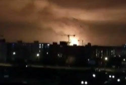 Мощный взрыв и пожар на газопроводе под Москвой: сгорели 17 построек