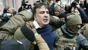 Задержание известного оппозиционера на Украине, пришедшего на несанкционированный митинг