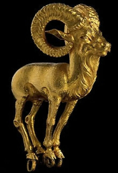Предмет из коллекции Бактрийского золота