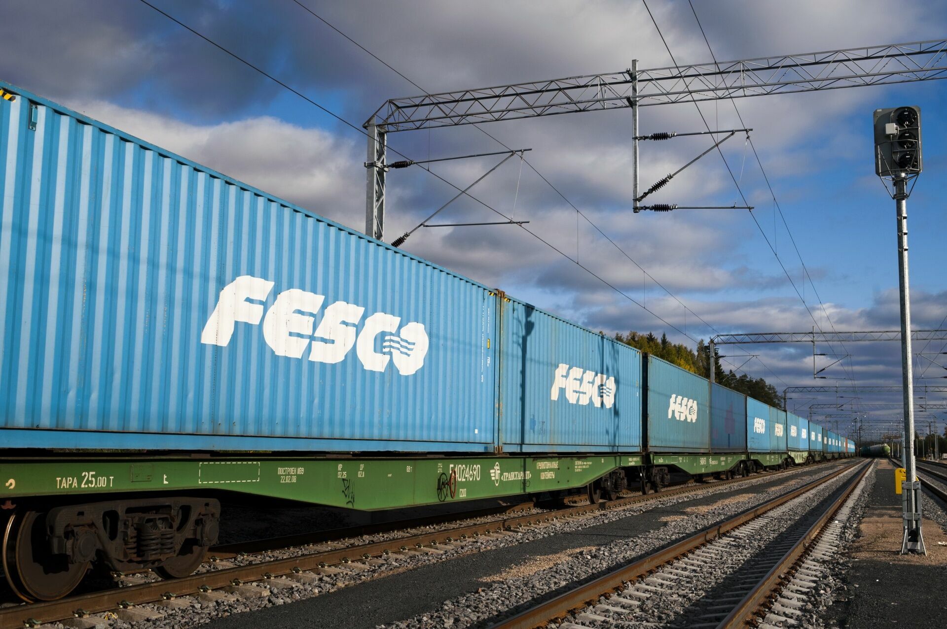 Fesco запустила первый контейнерный поезд из КНР в Калининград через Казахстан