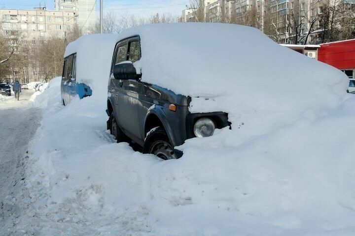 В Москве прошел сильнейший за 30 лет снегопад