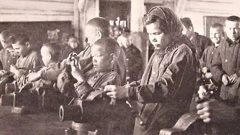 Дети у станков, Великая Отечественная война