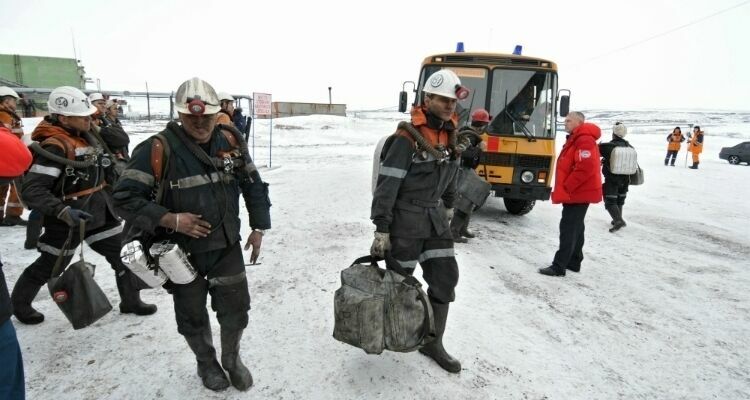 На шахте «Северная» в Воркуте продолжается подземный пожар