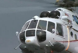 Спасатели обнаружили обломки разбившегося вертолета Ми-8