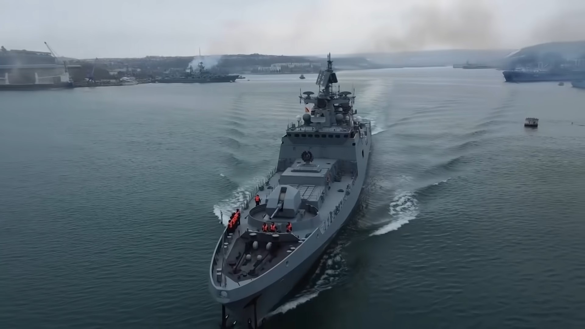 Черноморский флот отбивает возможную атаку украинских подводных диверсионных сил