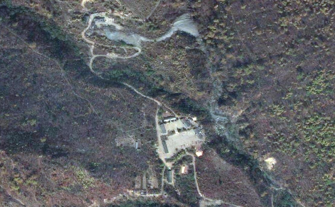 Спутниковые снимки показывают активность на ядерном полигоне в Северной Корее
