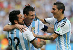 ЧМ-2014: Сборная Аргентины выиграла у Нигерии со счетом 3:2