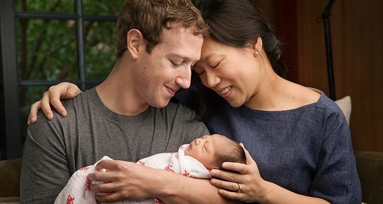 Цукерберг стал отцом и пообещал раздать 99% акций Facebook
