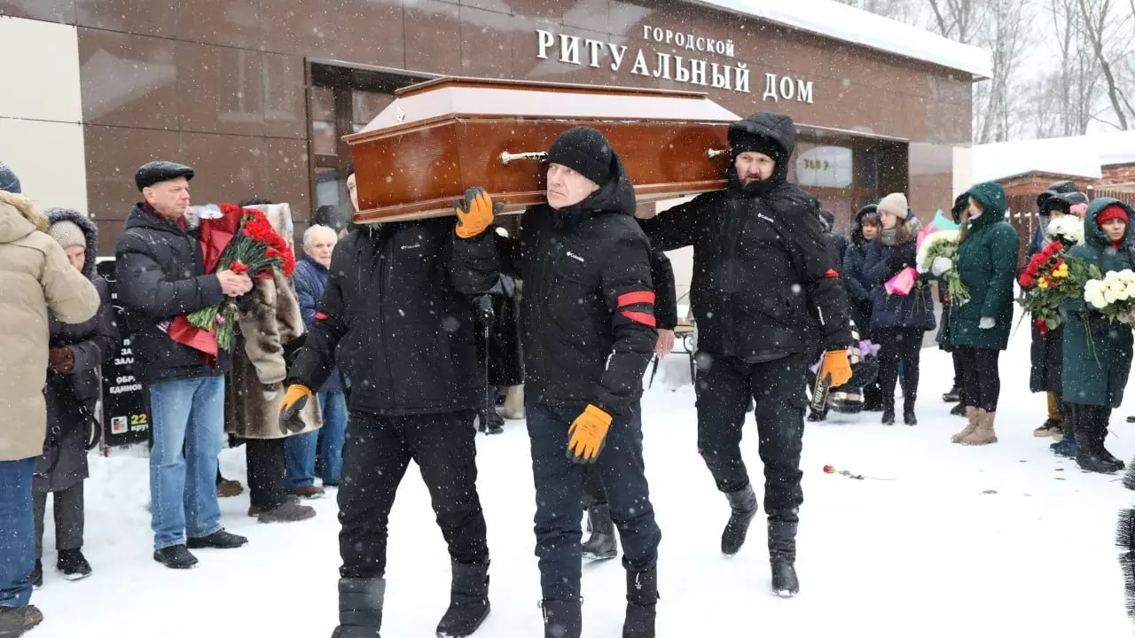 Похороны Дины Немцовой