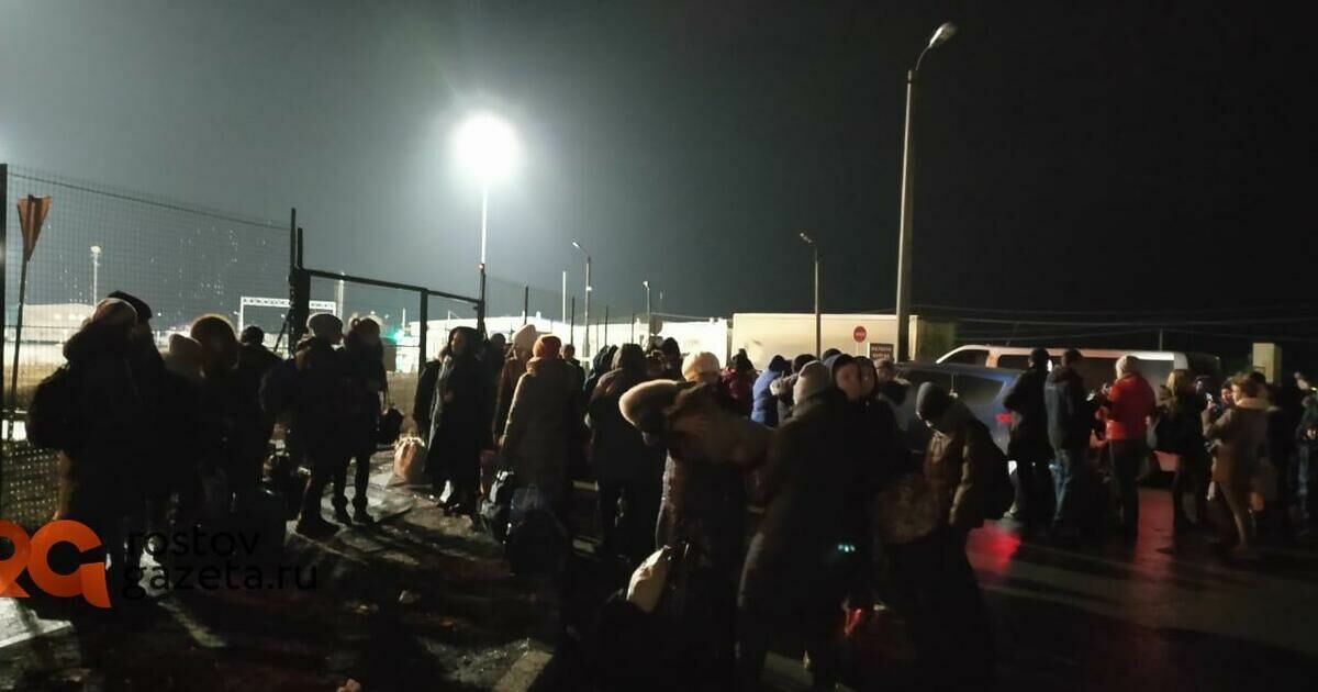 Ростовская область ожидает прибытия до 900 тысяч беженцев из Донбасса