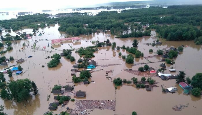 В зоне наводнения в Амурской области многие жители отказываются покидать дома