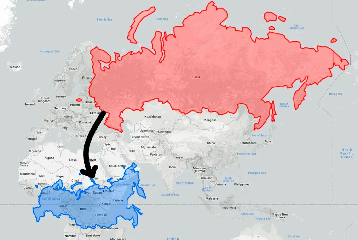 Новая карта россии 2024