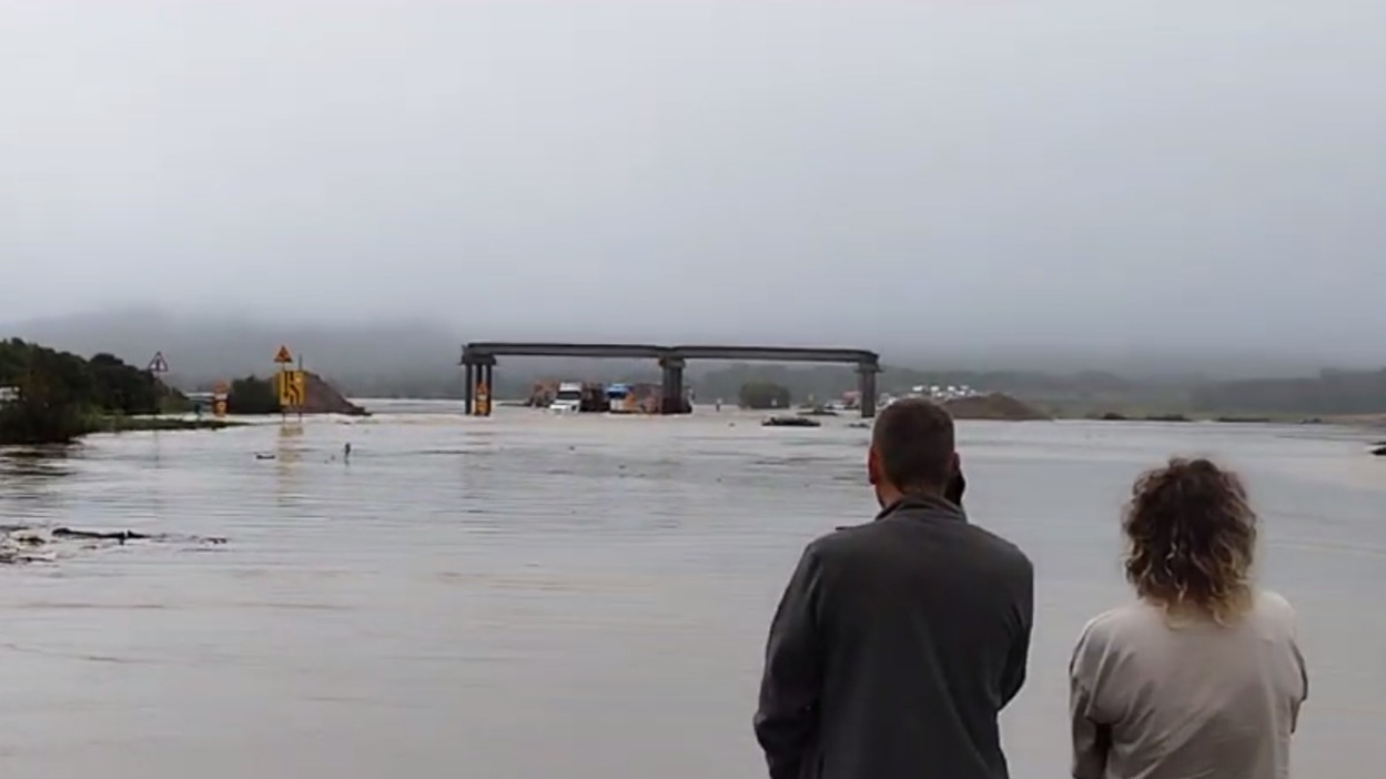 В Приморском крае затопило федеральную трассу «Уссури»