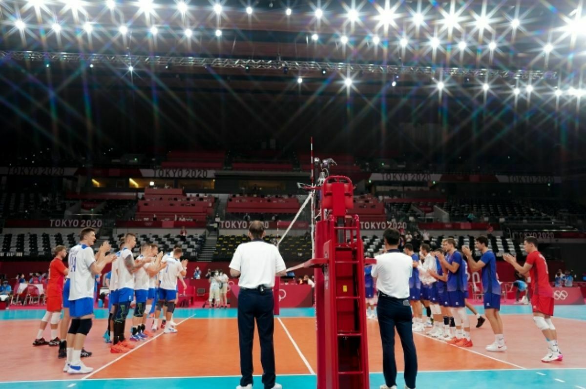Российские волейболисты впервые проиграли на Олимпиаде в Токио