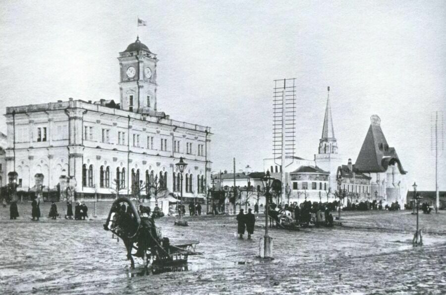 Николаевский вокзал 100 лет назад