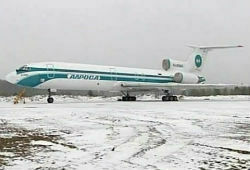 Легендарный Ту-154, севший в тайге, вылетел на ремонт в Самару (ВИДЕО)