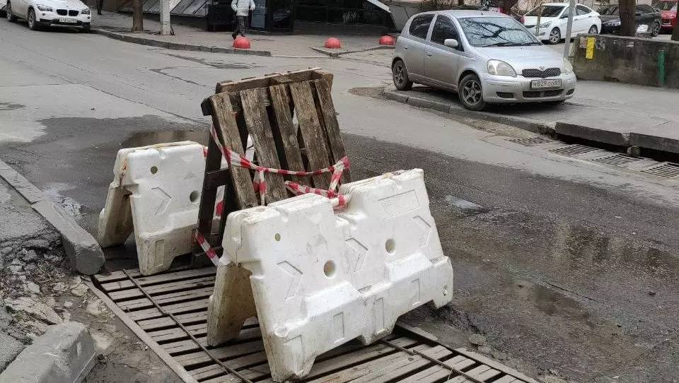 Ямочный «ремонт» в городе Ростов.