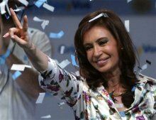 Президентом Аргентины стала женщина