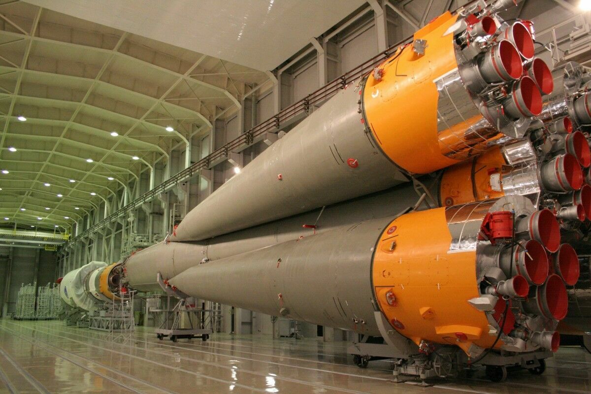 На Байконур доставили ракету «Союз-2.1а»