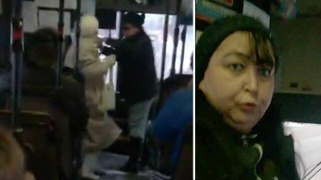 В Перми кондуктор автобуса расцарапала лицо пенсионерке (ВИДЕО)