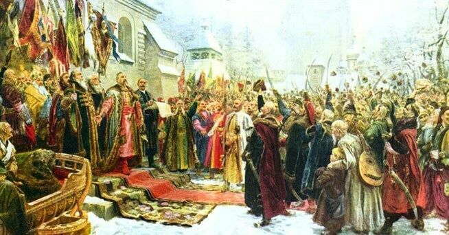 Переяславская рада. 1654 год.