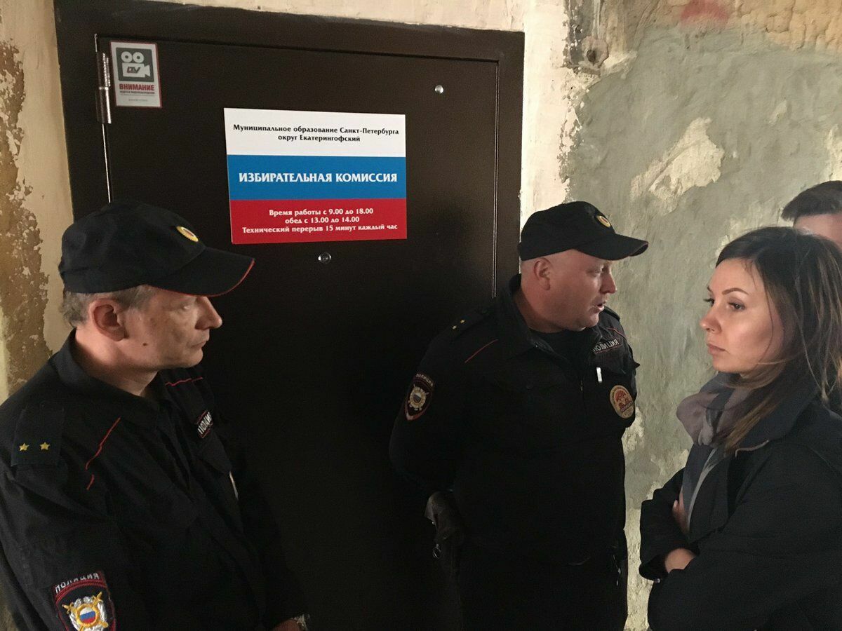 В Петербурге задержали кандидатов во время регистрации на муниципальные выборы