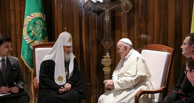 В Гаване началась встреча патриарха Кирилла и папы римского Франциска