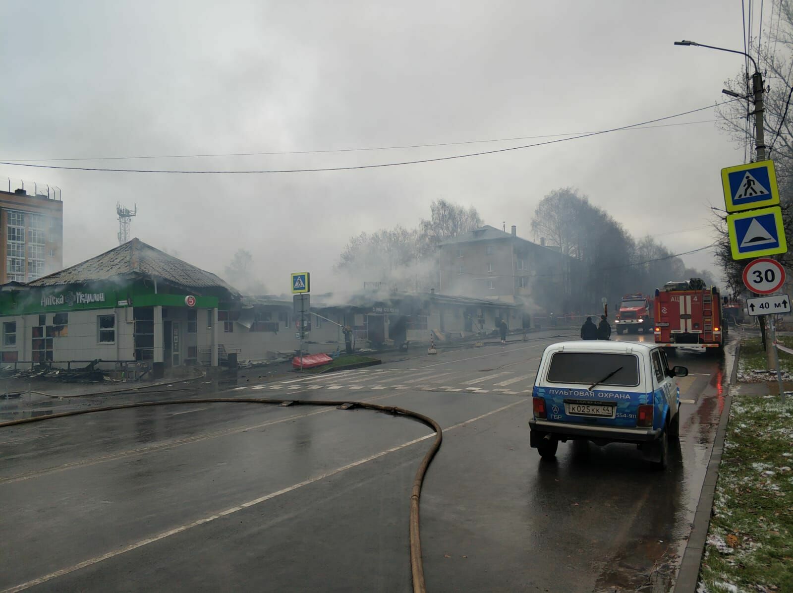 Сгоревший клуб в Костроме не проходил проверки противопожарной безопасности