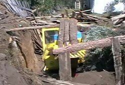 Злоумышленники украли 25-тонный автокран и закопали его под Челябинском