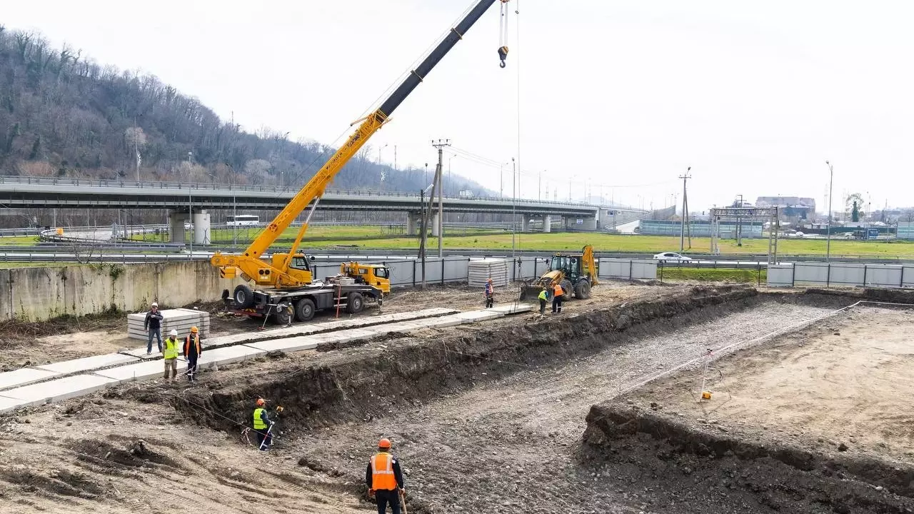 В Краснодарском крае строят высокоскоростную автомагистраль Джубга — Сочи