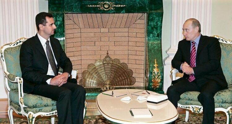 Владимир Путин и Башар Асад встретились в Кремле