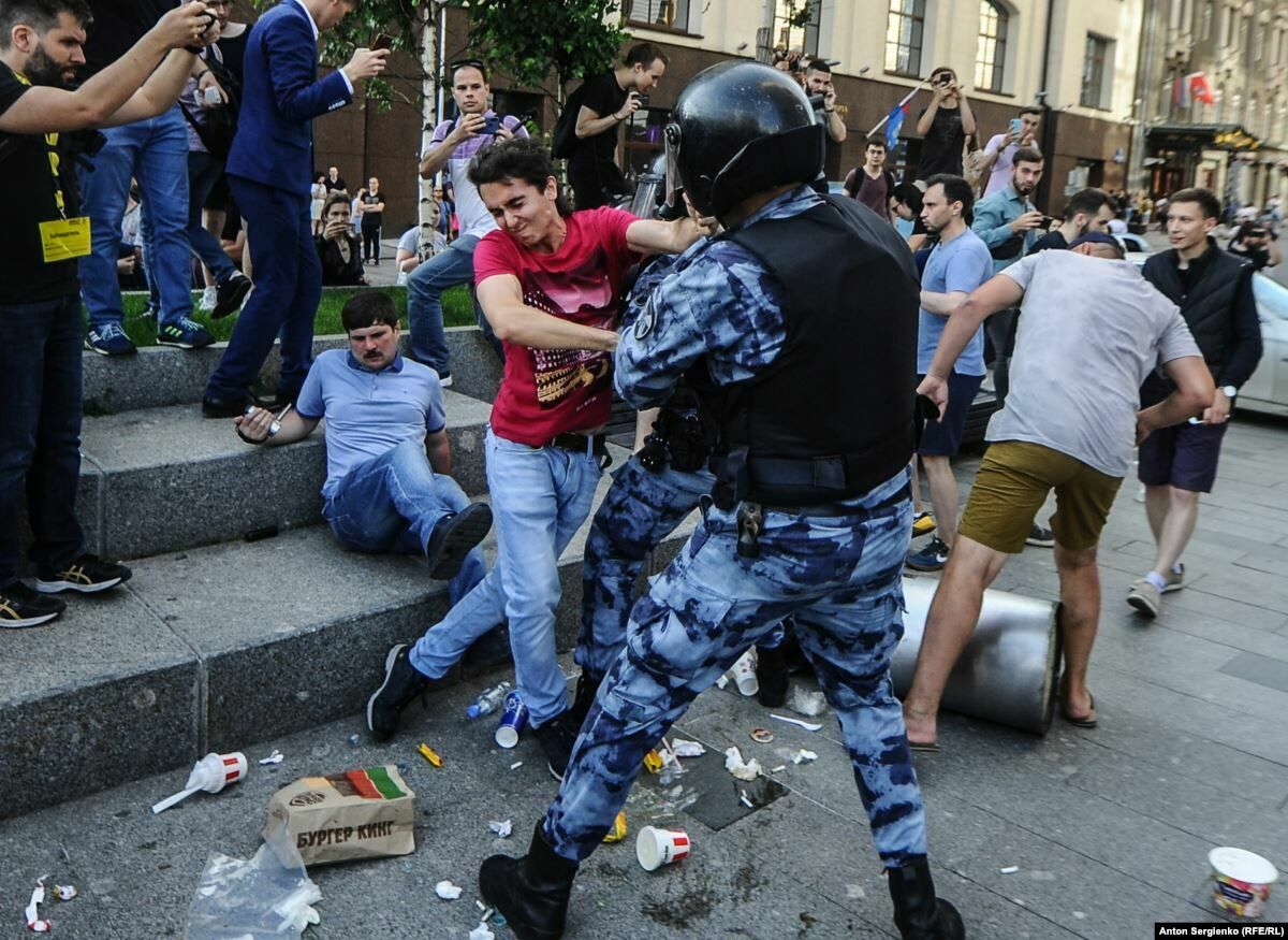 Венедиктов - Собянину: «Никаких массовых беспорядков не было»