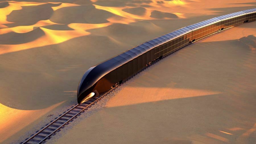 Дворец на рельсах: дизайнер яхт создал проект поезда для миллиадеров