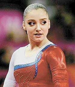 Серебряный призер Олимпиады-2012 Алия Мустафина