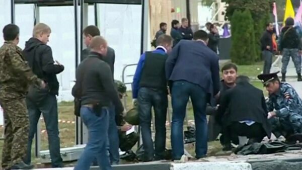Пять полицейских погибли в результате взрва в центре Грозного в День города