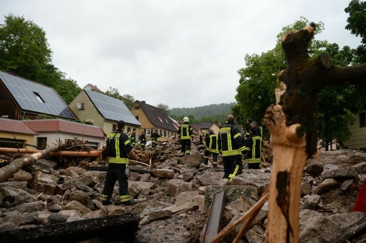 Наводнение в Германии унесло жизни как минимум трех человек