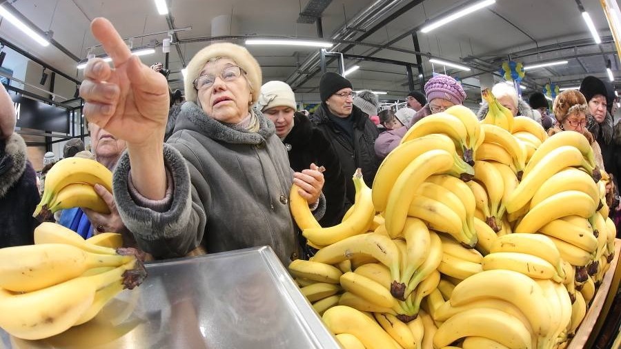 Цены на бананы показали рекордный рост за 2 года из всех продуктов
