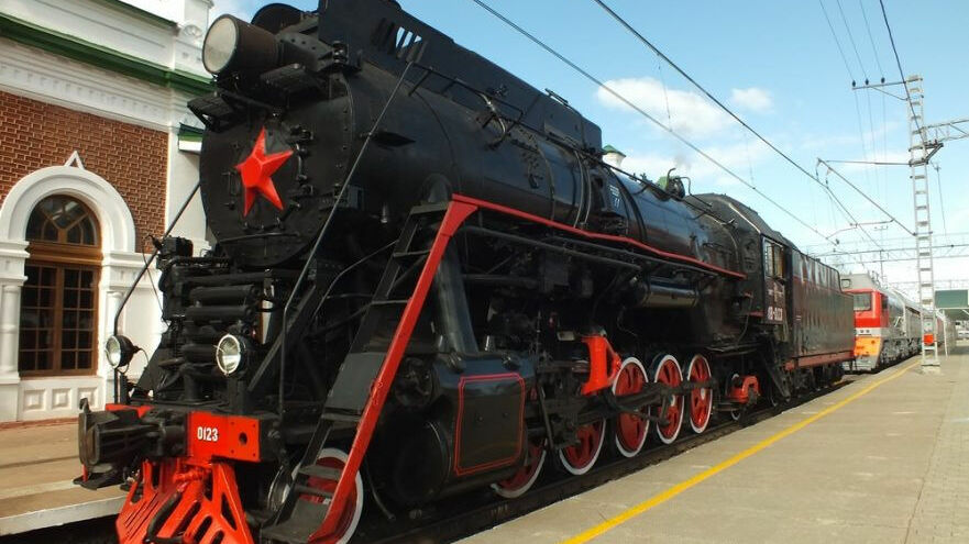 Пермский кочегар случайно сжег старинный поезд