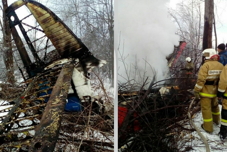 В Амурской области разбился самолет Ан-2
