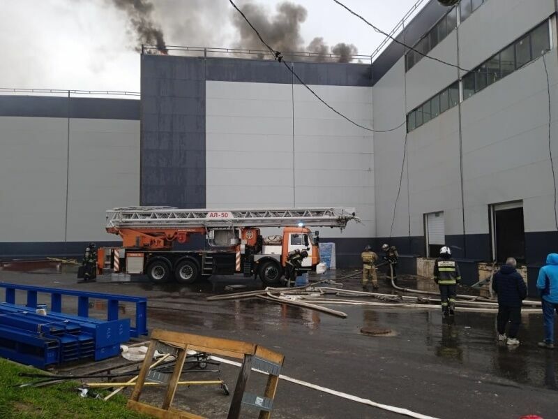 Сгоревший в Ногинске склад был возведен незаконно на территории технопарка