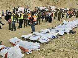 Тела жертв катастрофы в Израиле привезут в Петербург