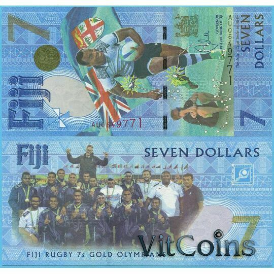 7 долларов Фиджи