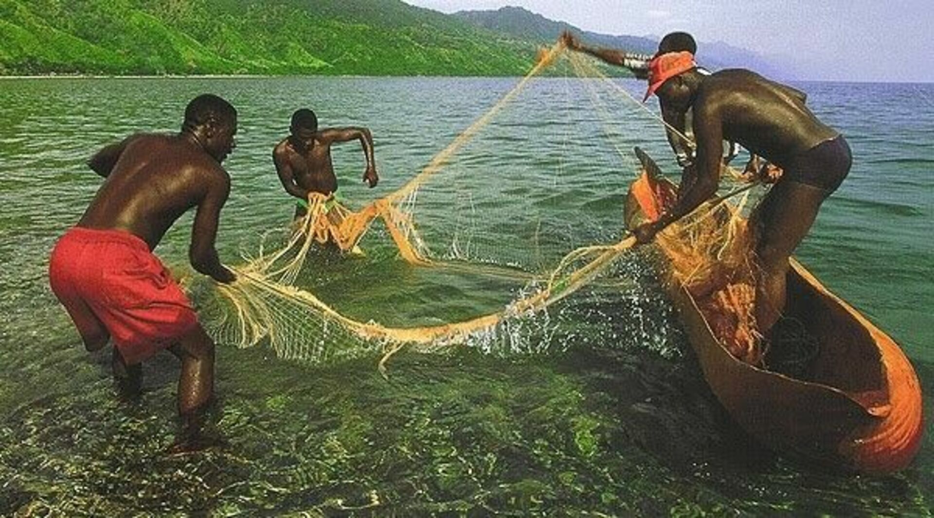 Три мальчика на озере танганьика
